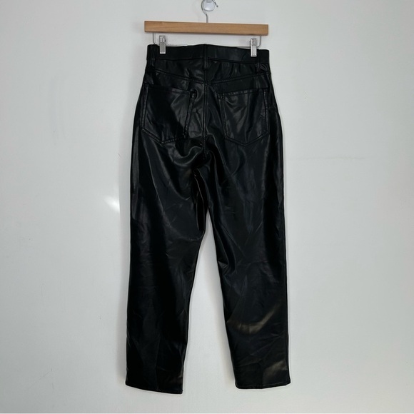 Abercrombie & Fitch Black Leather Pants - Picture 10 of 12